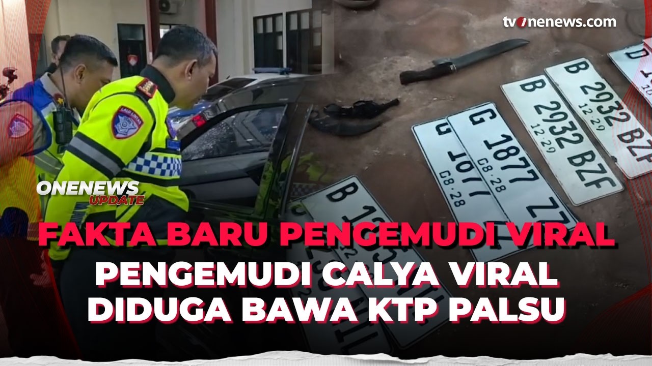 Polisi Ungkap Fakta Baru Pengemudi Ugal-Ugalan: Diduga Bawa Identitas Palsu | OneNews Update