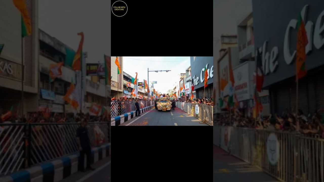 PM Modi rally in Puducherry #india #pmmodi #puducherry #unionterritory #election #bhartiyajantaparty