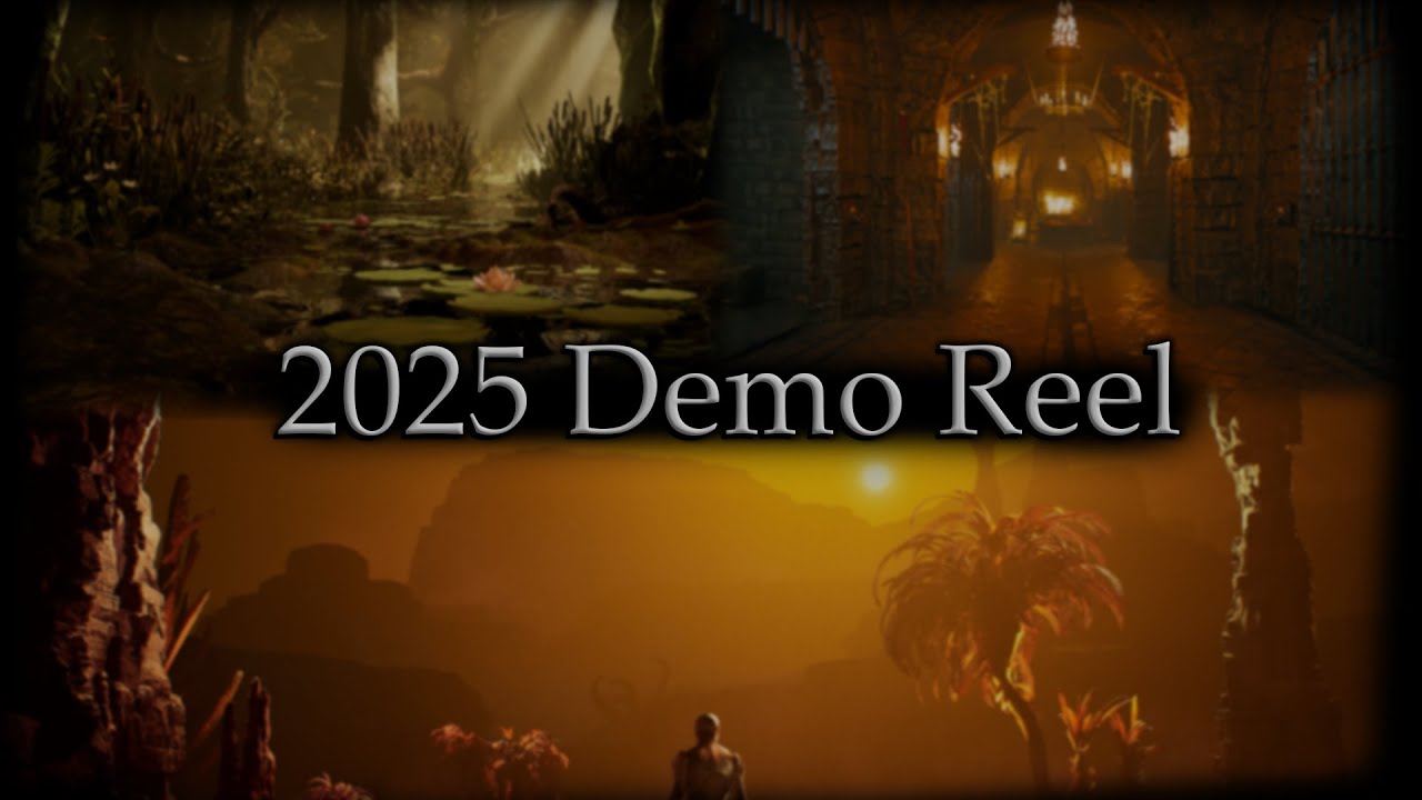 Jessica Legendre 3D Lighting Artist Demo reel 2025
