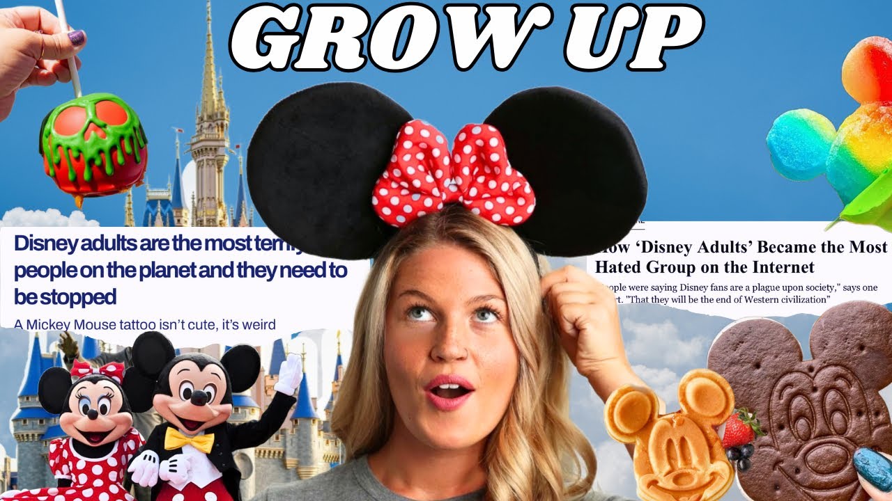 I hate the way people talk about Disney Adults