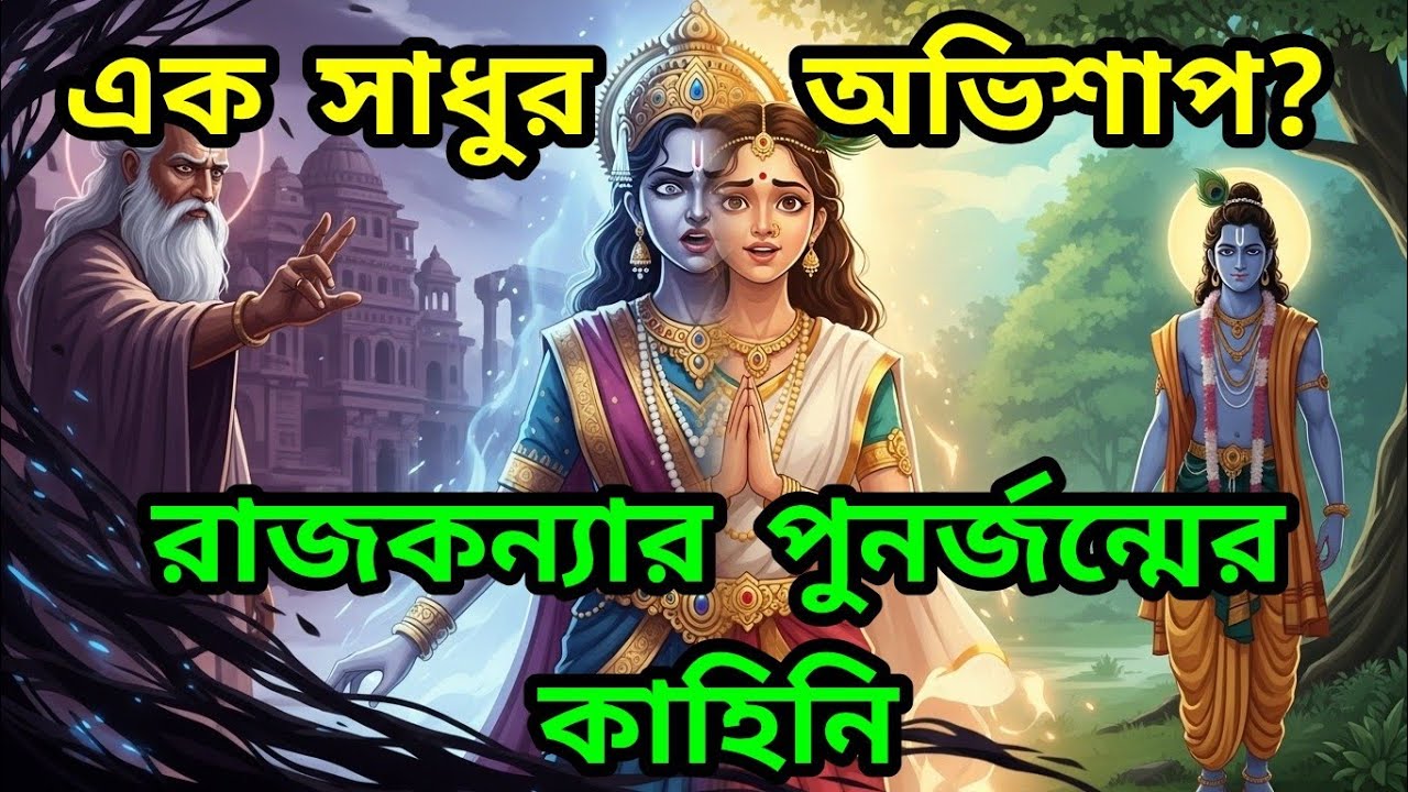 এক সাধুর অভিশাপ?নাকি অহংকারের ফল রাজকন্যার পুনর্জন্মের কাহিনিBangla story |bangla motivational story