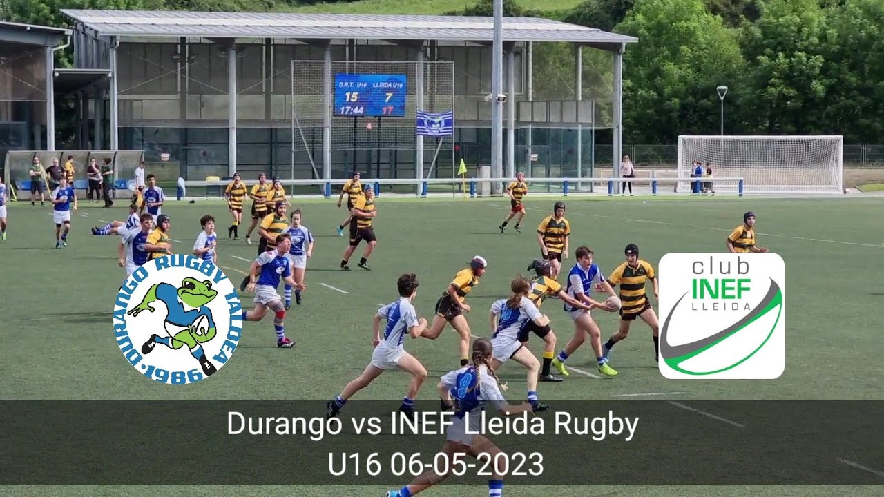 Durango vs INEF Lleida Rugby U16 06-05-2023