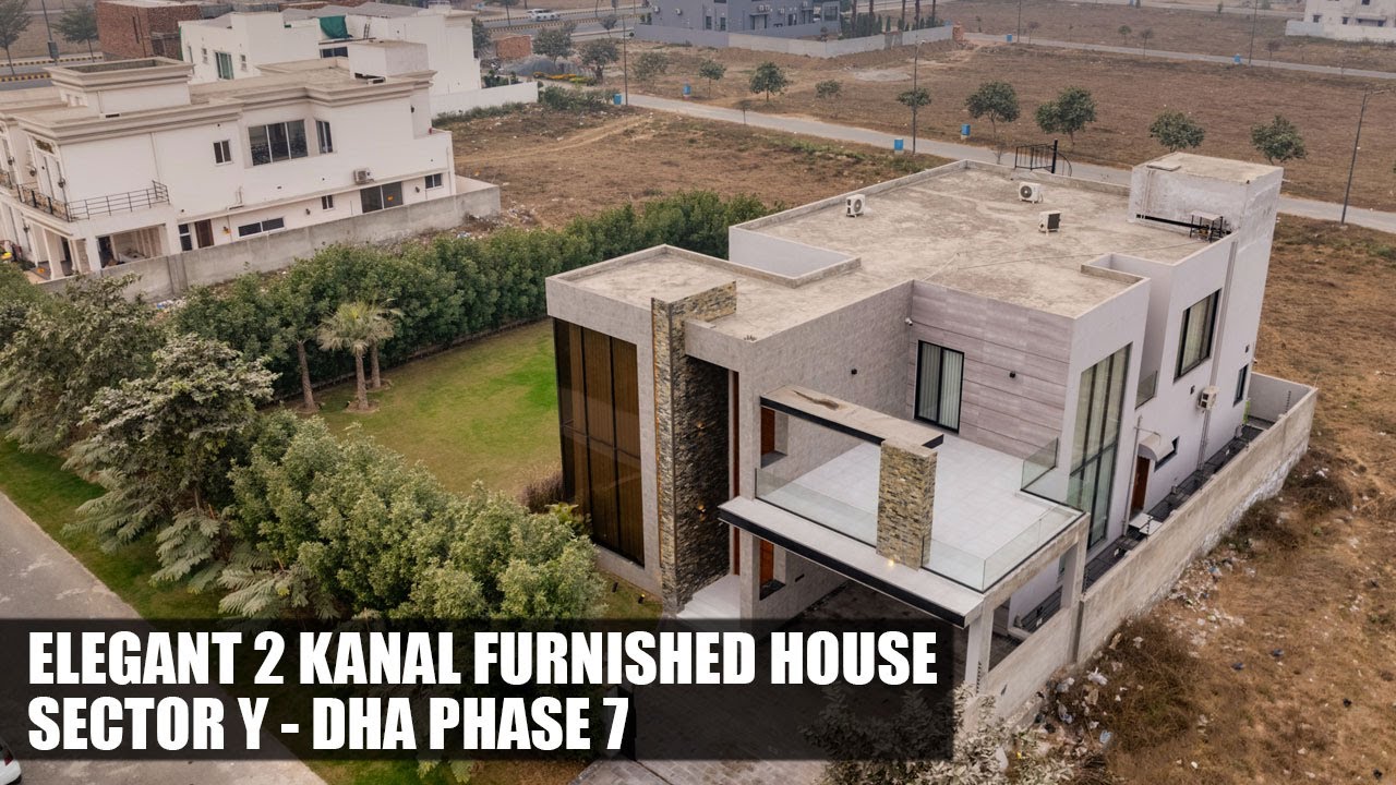 Elegant 2 Kanal Furnished House in DHA Phase 7 Sector Y | Designed by Architect INC