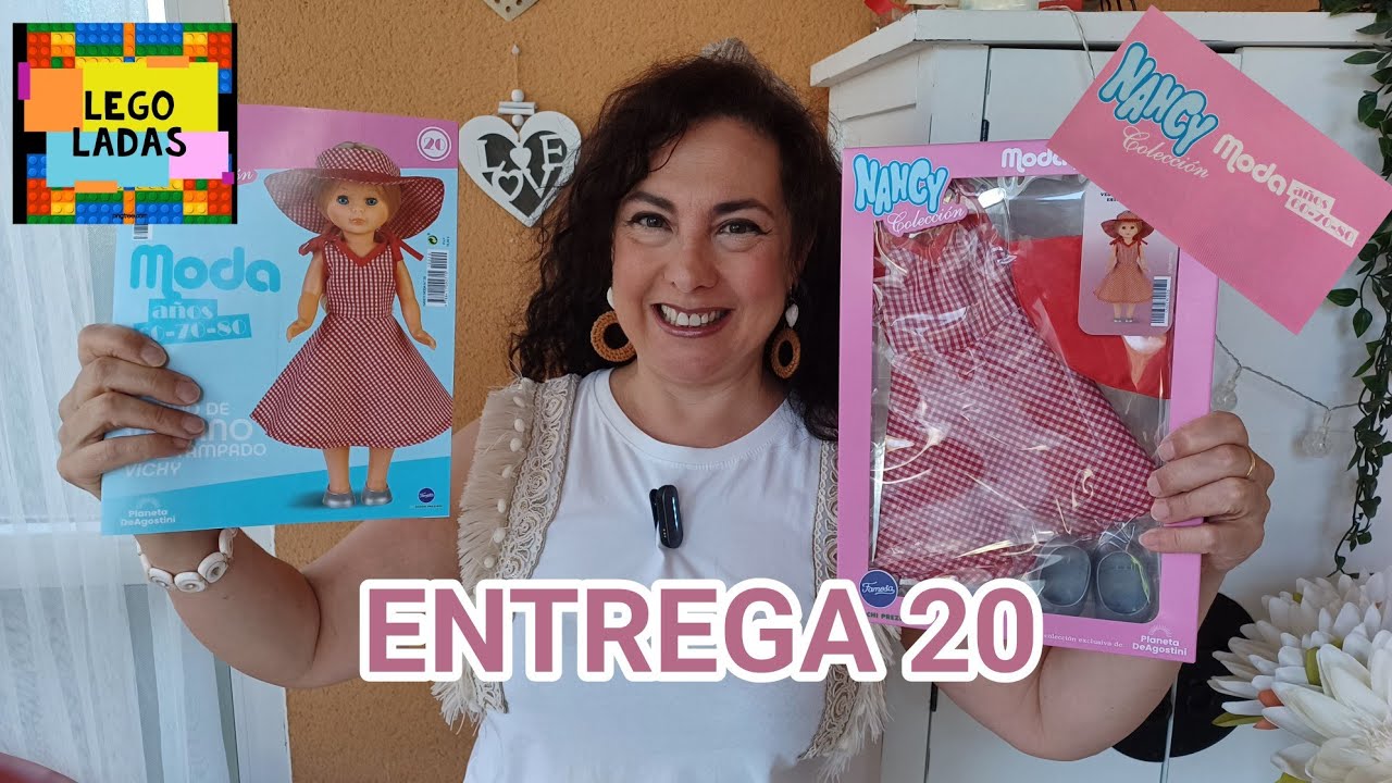 Colección NANCY moda años 60-70-80 de Planeta DeAgostini entrega 20 👗❤️