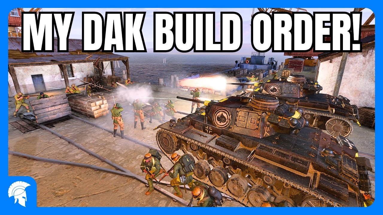 Мой стандартный порядок сборки DAK! - 3 на 3 - Afrikakorps - Company of Heroes 3