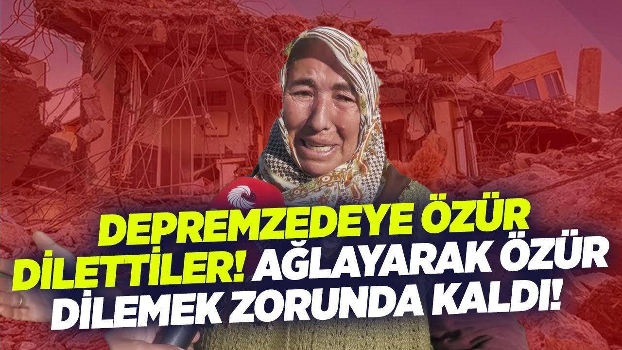 Depremzedeye Özür Dilettiler! Ağlayarak Özür Dilemek Zorunda Kaldı! | Savaş Kerimoğlu KRT Ana Haber