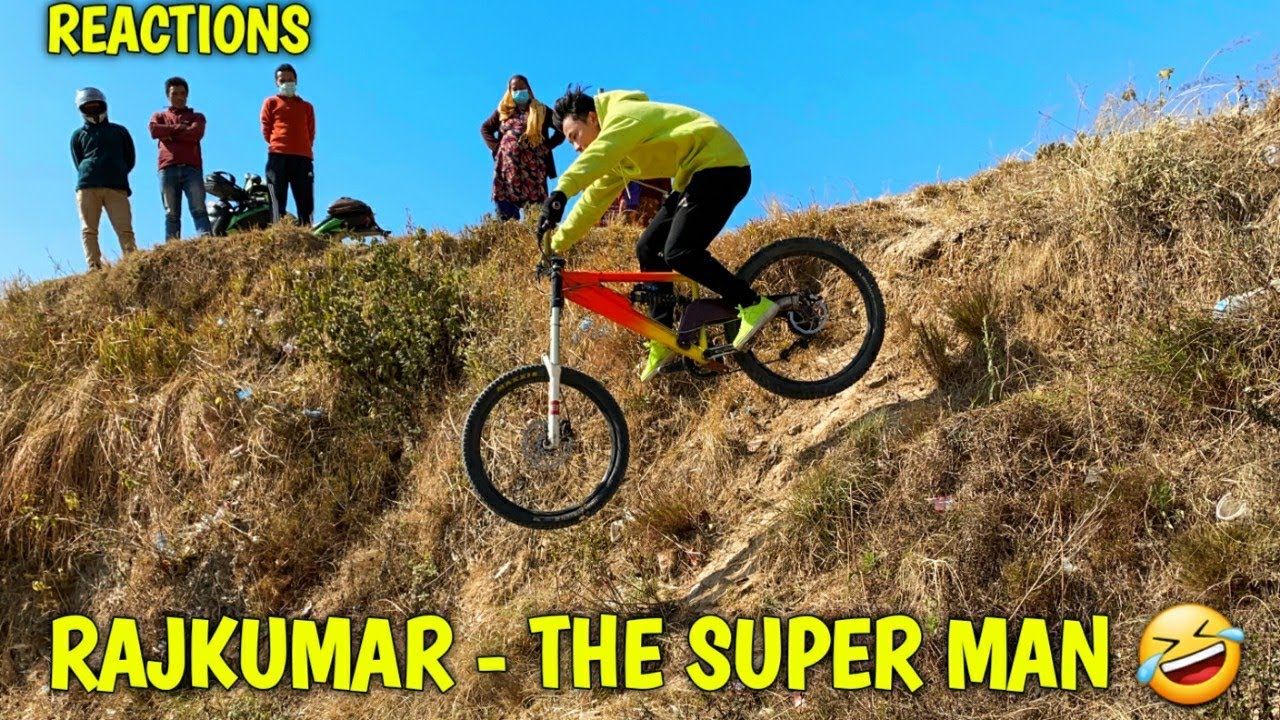 LONGEST WHEELIE GONE_ FAIL / RAJKUMAR THAPA MAGAR / MOUNTAIN BIKING NEPAL