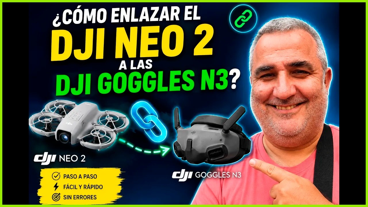 DJI Neo 2 - Enlazar NEO 3 a DJI Googles - Ep02
