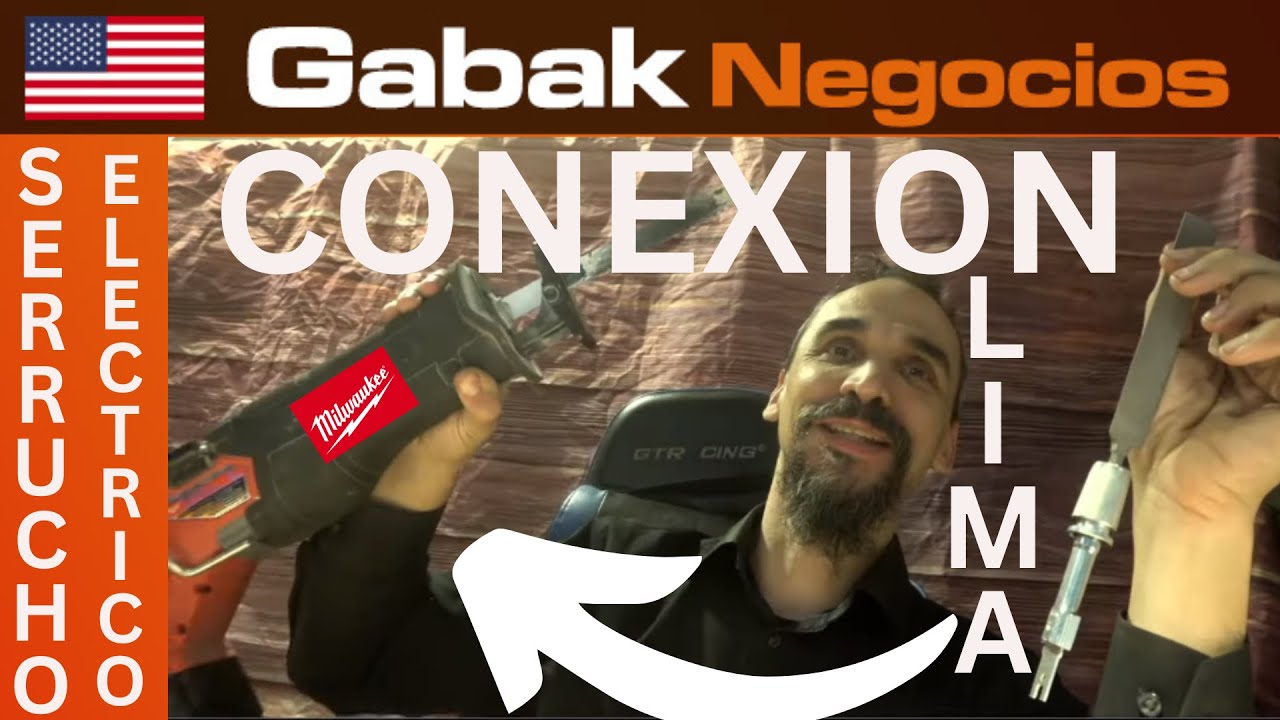¿cómo conectar una lima en un serrucho eléctrico adaptador?