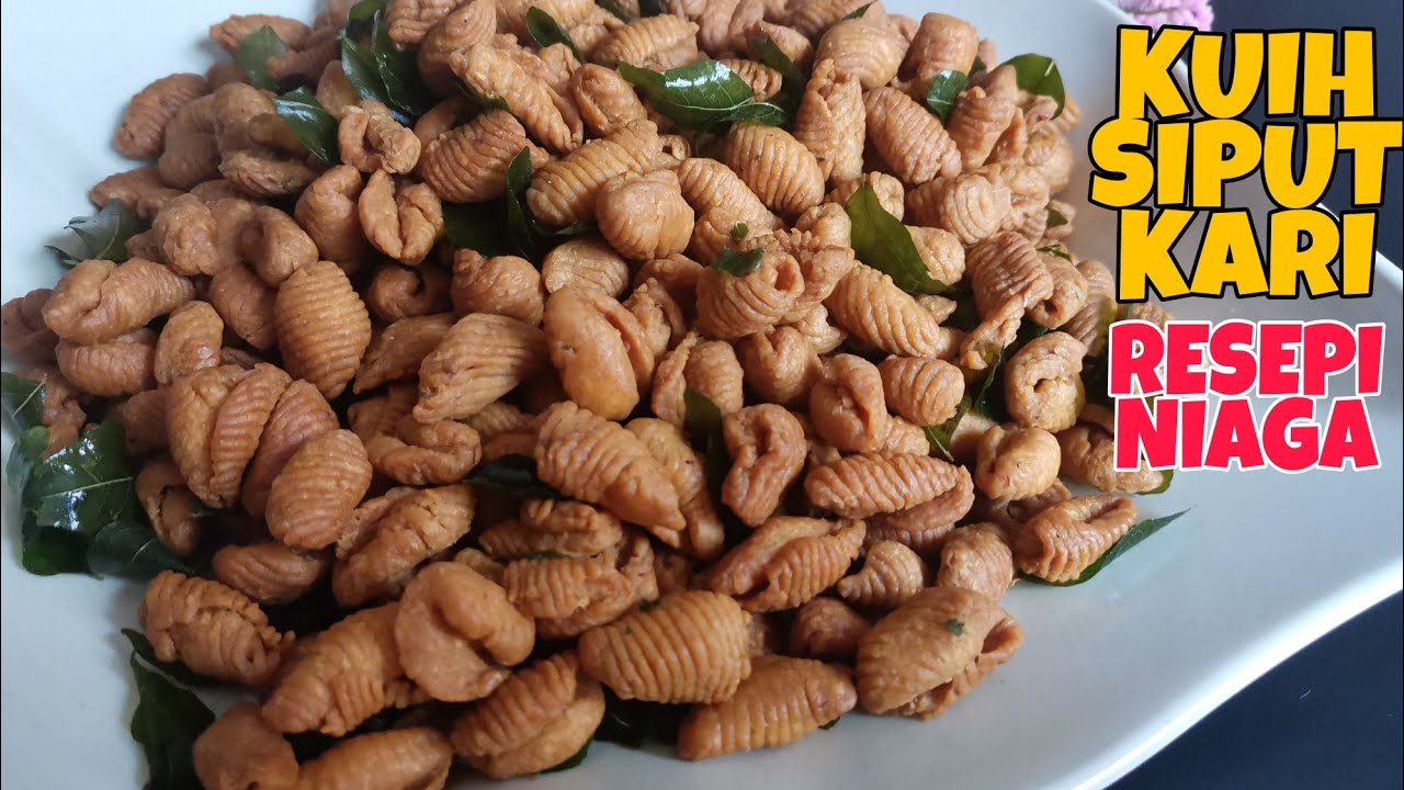 Resepi Kuih Siput Sukatan Cawan | Tips Kuih Kekal Rangup  #kuihraya