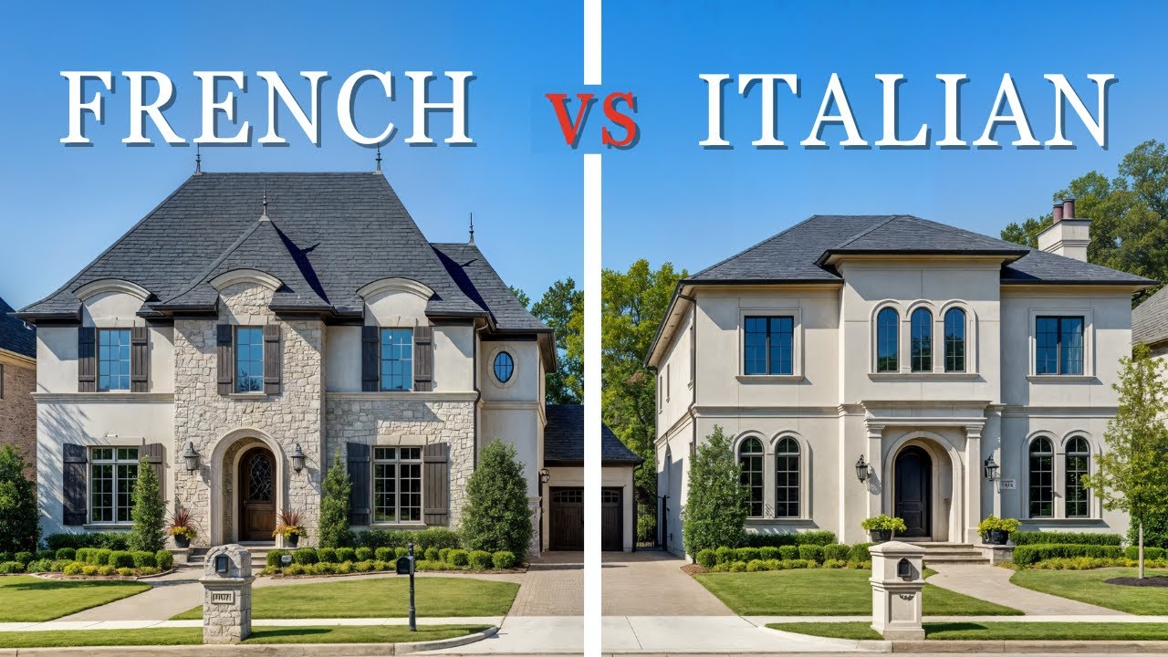 French Country vs Italianate Homes &ndash; What&rsquo;s the Difference?