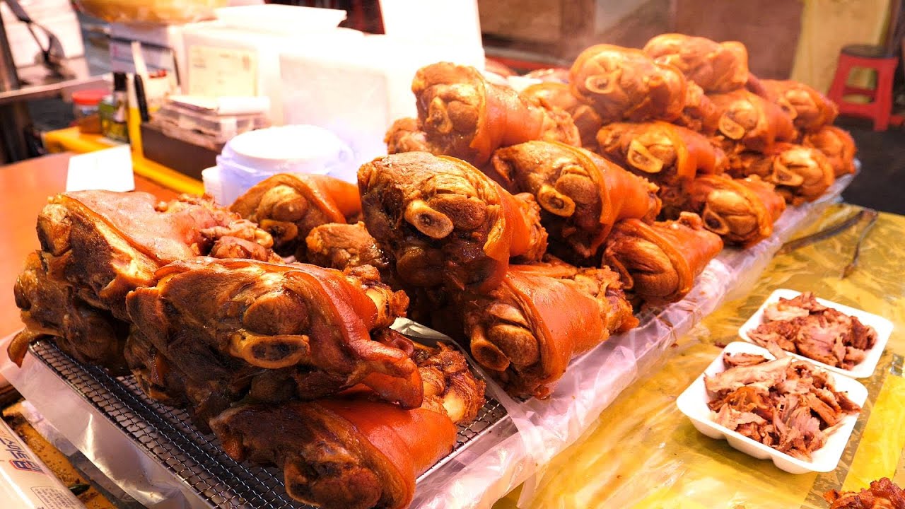 청량리시장 족발 맛집 몰아보기 TOP 3 (장수족발, 유덕족발, 나라족발) / Korean Pig trotter - Jokbal / Korean street food