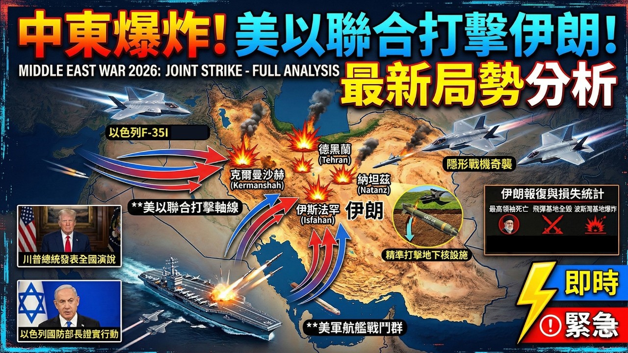 戰況分析！哈米尼遭美以聯軍斬首！伊朗政權被顛覆？美軍下一步？Feat. 國安院助理研究員許智翔&政大外交系教授李登科｜相振為主持｜⼀件軍外套20260301
