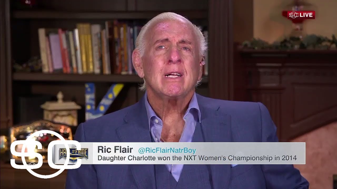 Ric Flair gets emotional when discussing his children | SportsCenter | ESPN