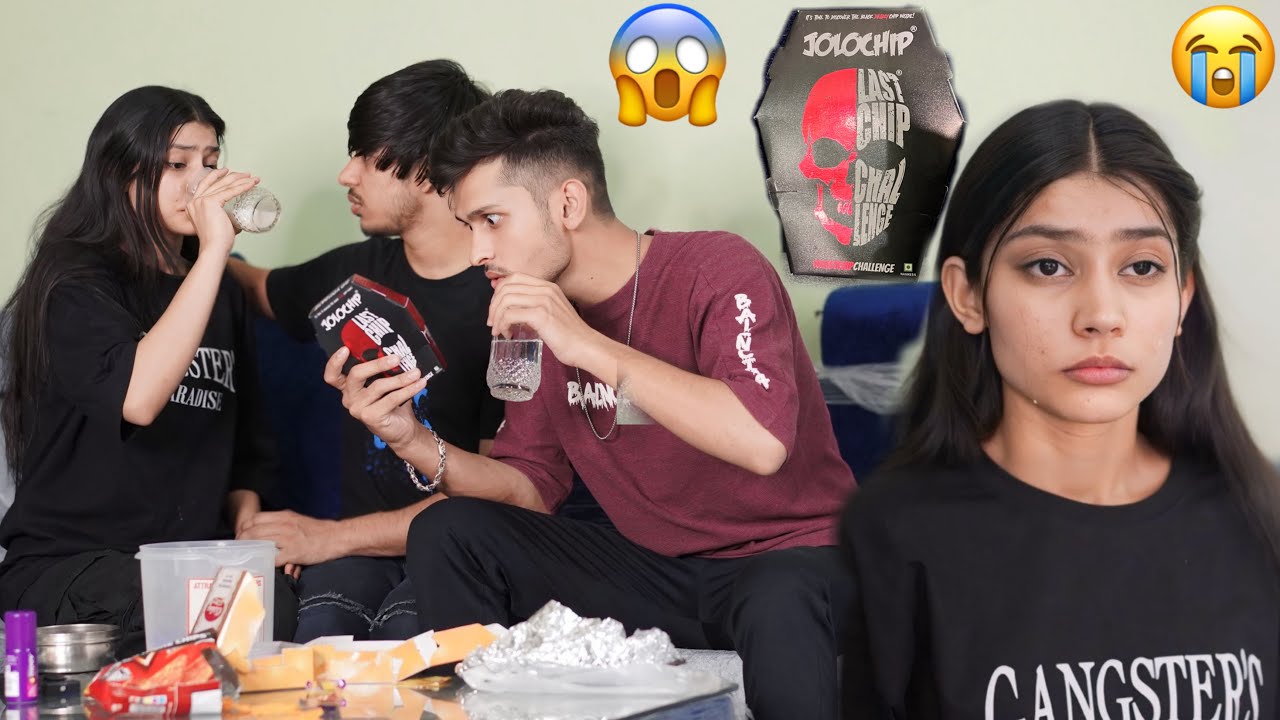 JOLO Chip 😱prank on Ruchi 🥵🥀|| Ruchi का हुआ बुरा हाल 😰😭||Ruchi Mohit ||