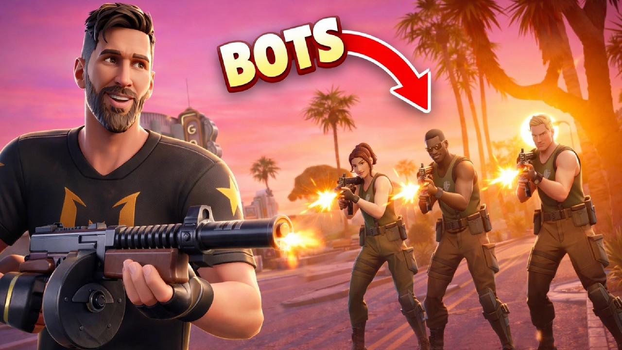 El 90% son bots. Fortnite #101