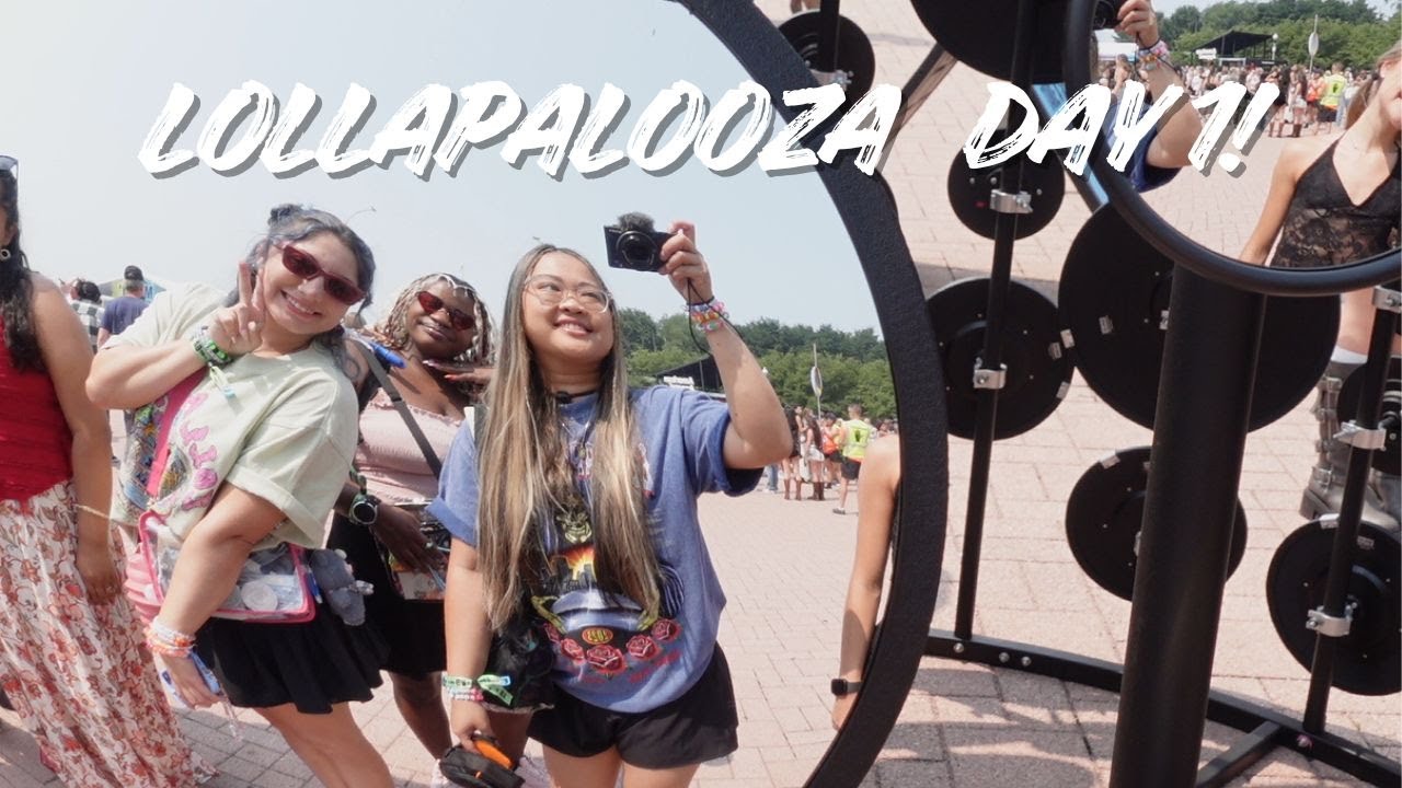 Lollapalooza 2025 Day 1 Vlog Gracie Abrams, Alex Warren, Xdinary Heroes