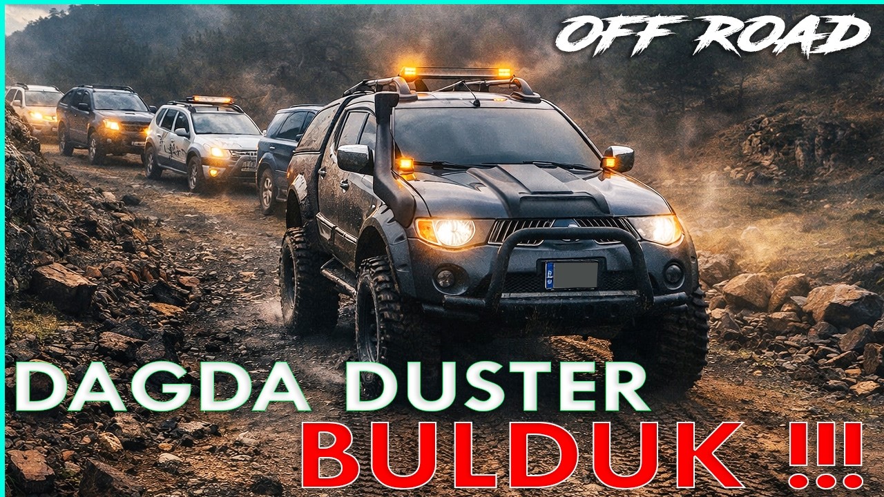 ÇAMURA GÖMÜLDÜK! ROTASIZ İlk Offroad Macerası – 4x4 Zorlu Parkur