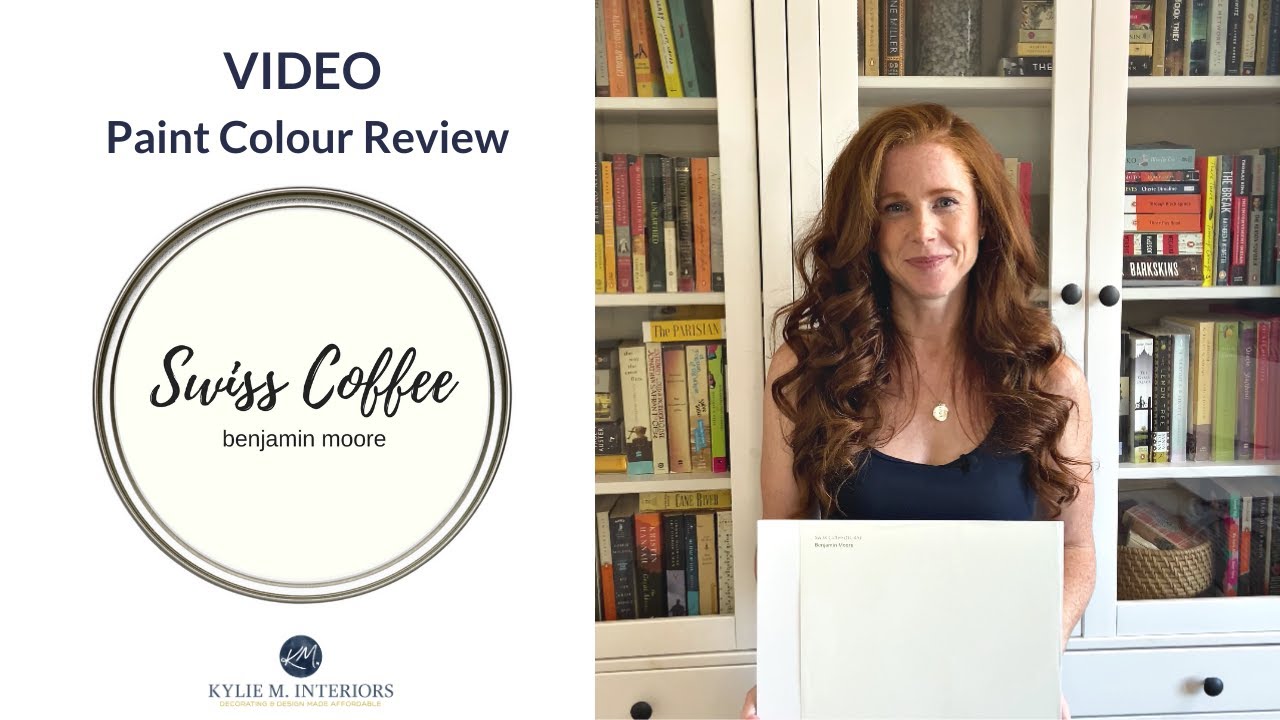 Обзор цвета краски: Benjamin Moore Swiss Coffee OC 45