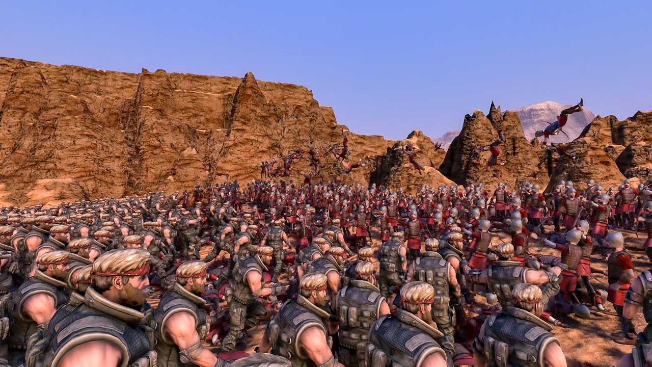 19 000 Archers VS 8 000 Chunk Norriss - UEBS 2 - Ultimate Epic Battle Simulator 2022 - UEBS 2022