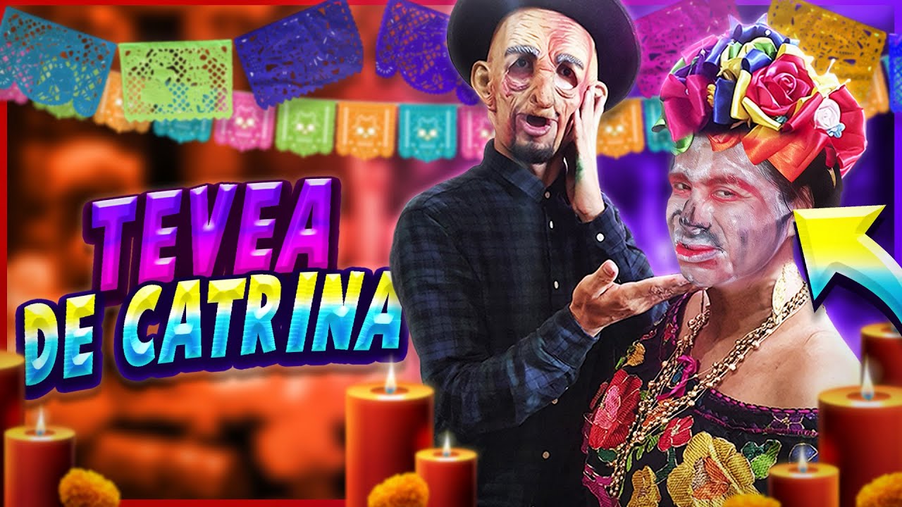 🔥BROMA MAQUILLO A TEVEA DE CATRINA🔥