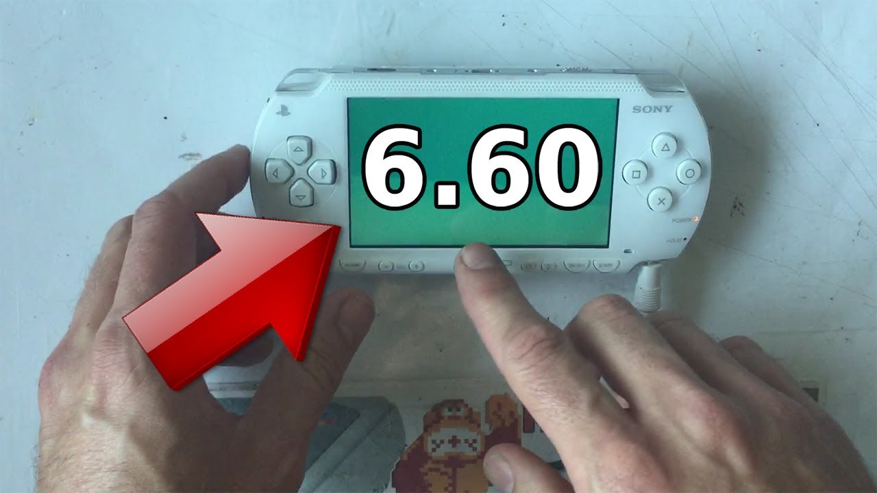 Comment installer un CUSTOM FIRMWARE sur PSP en 6.60 : le tuto !