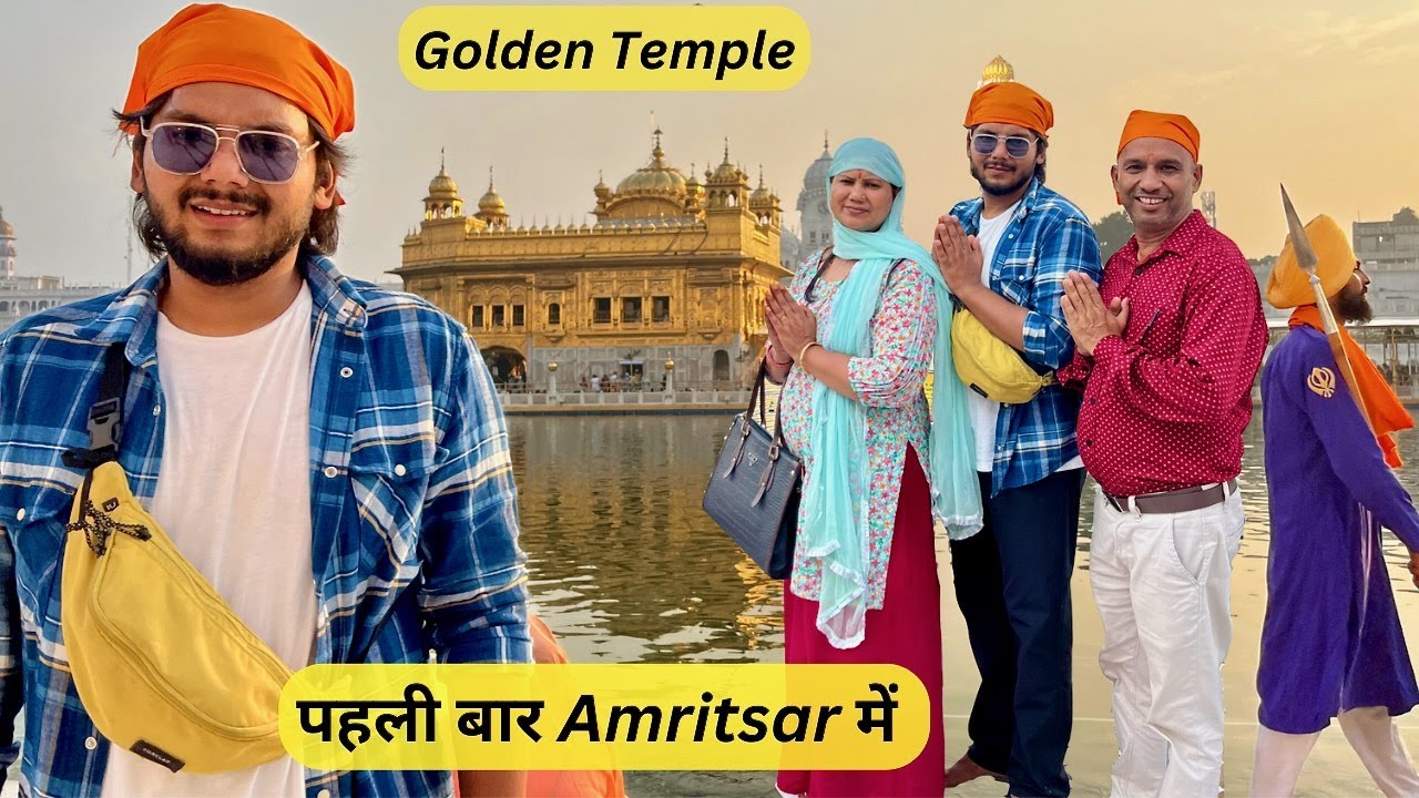 When Pahadi visit Punjab first time 😍 Golden temple bohot Khoobsurat | Suyash Aswal