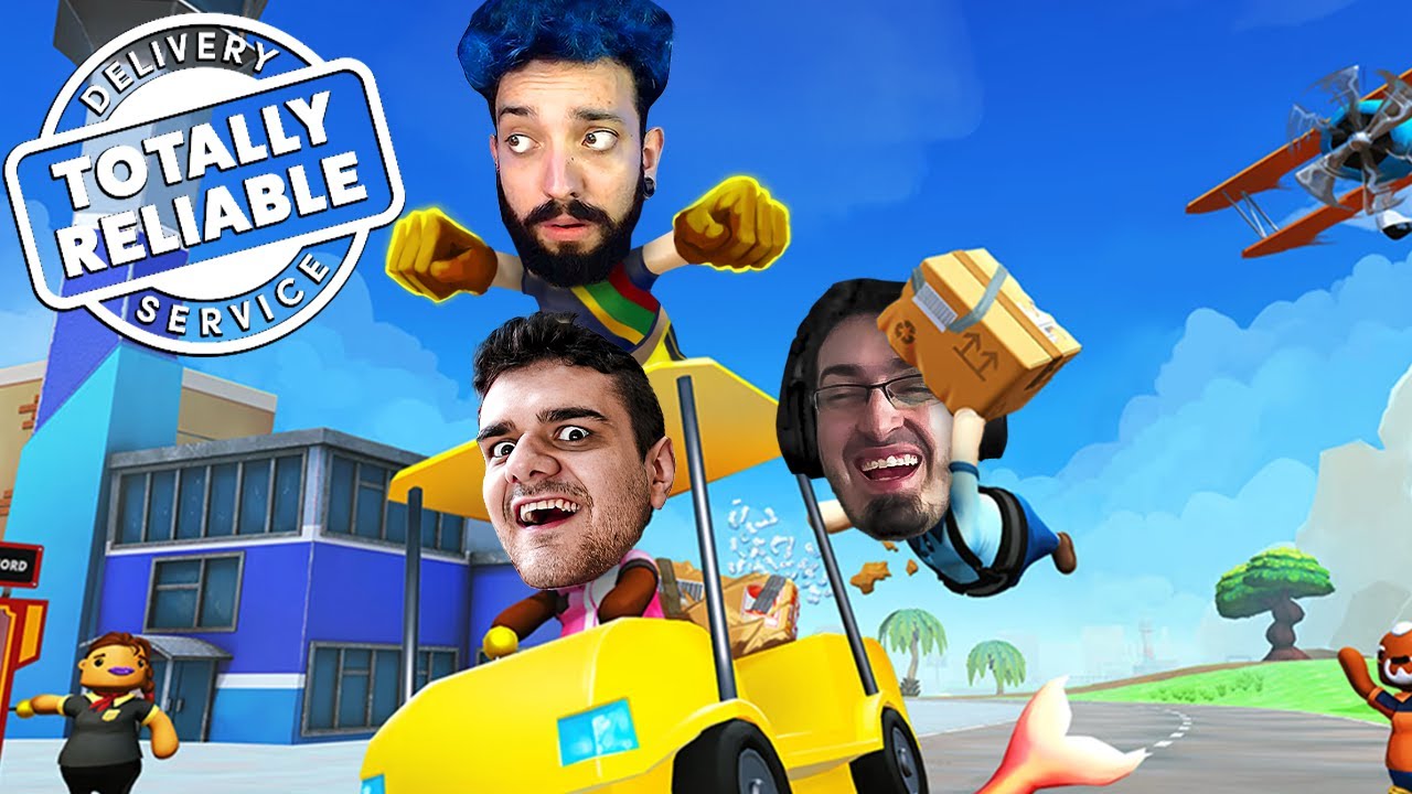 OS GURI SÃO OS PIORES ENTREGADORES DO MUNDO! - Totally Reliable Delivery Service c/ Gabs e Guinas