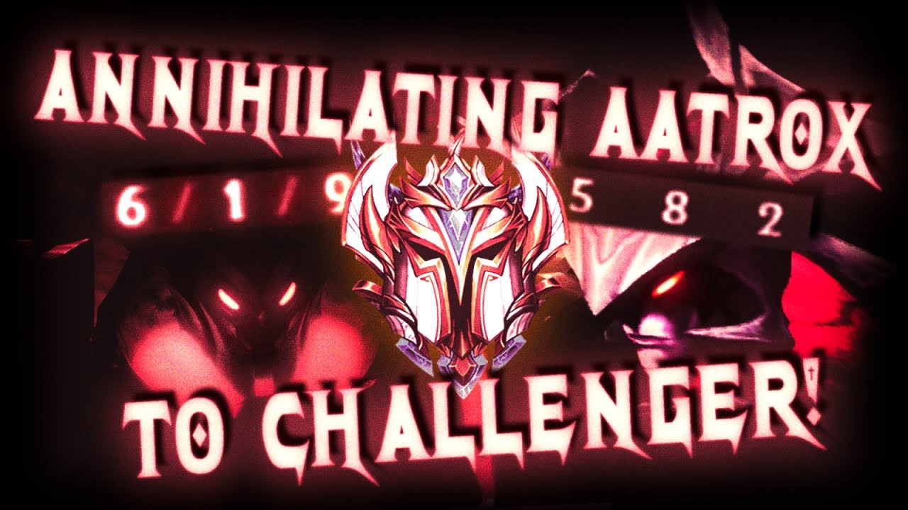 ANNIHILATING AATROX TO CHALLENGER! Mordekaiser VS Aatrox 11.19