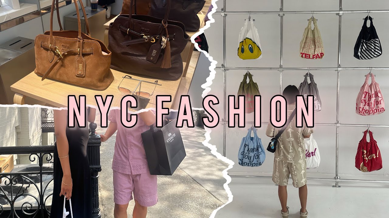 Exploring NYC Fashion + SoHo shopping | FASH LIFE