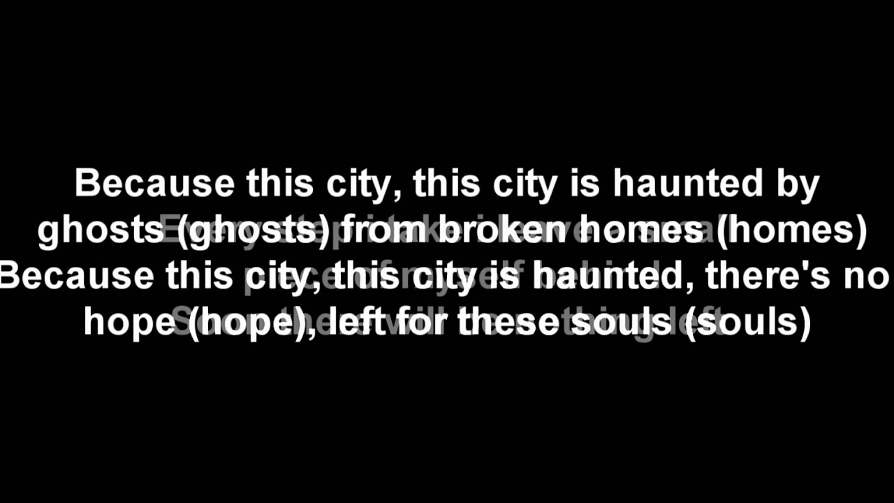 Alexisonfire - this could be anywhere in the world (lyrics)