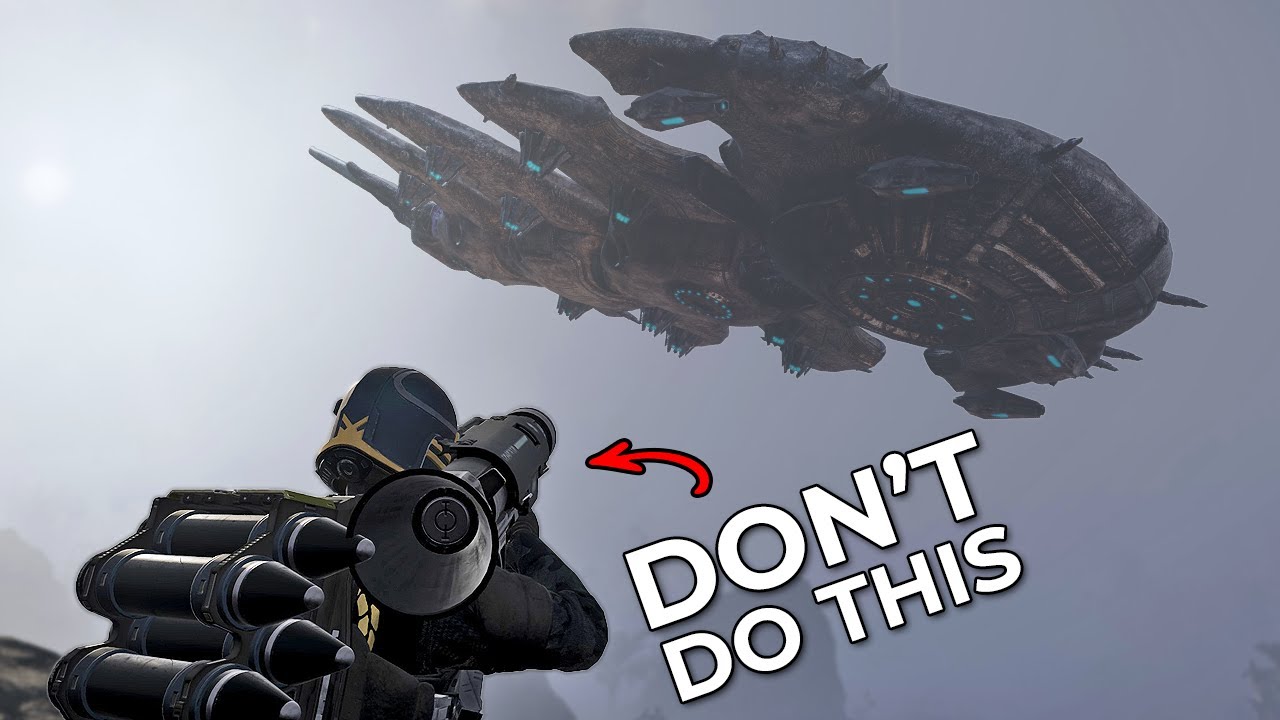 Helldivers 2 – How I Deal With Leviathans in Solo Play.. (Solo, Super Helldive Difficulty)