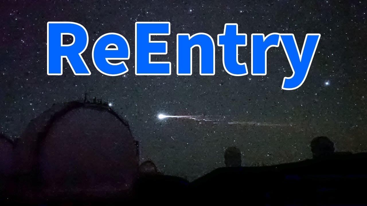 Mega Reentry over MaunaKea, Hawaii   February 9, 2024