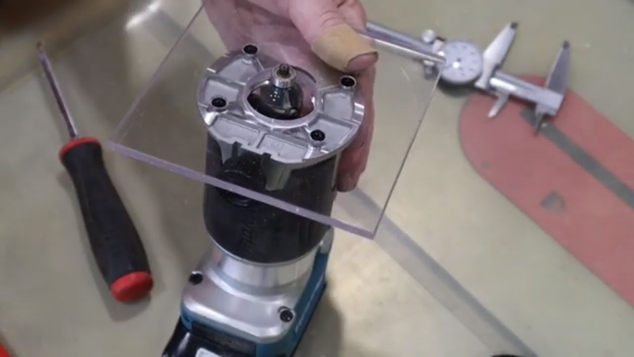 How To Make A Larger Base For Your Router