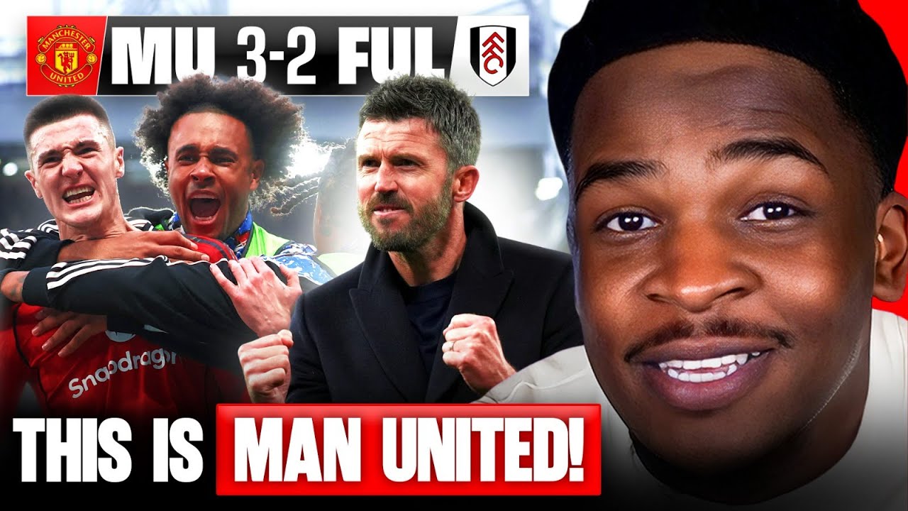 BENJAMIN SESKO DAGGER WINS IT FOR MANCHESTER UNITED!! | MAN UNITED 3-2 FULHAM