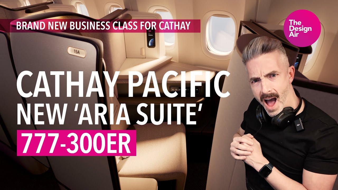 Совершенно новый «люкс Aria»! Отчёт о поездке бизнес-классом Cathay Pacific 777-300ER