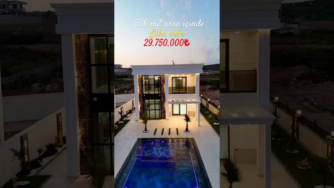 SATILIK TAM M&Uuml;STAKİL VİLLA #didim #satılık
