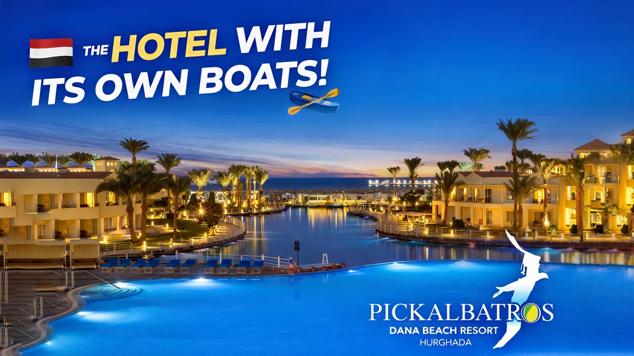 Dana Beach Resort 5★ 🇪🇬 | The Hotel with Its Own Boats! 🛶 Pickalbatros Hurghada | Full Hotel Tour