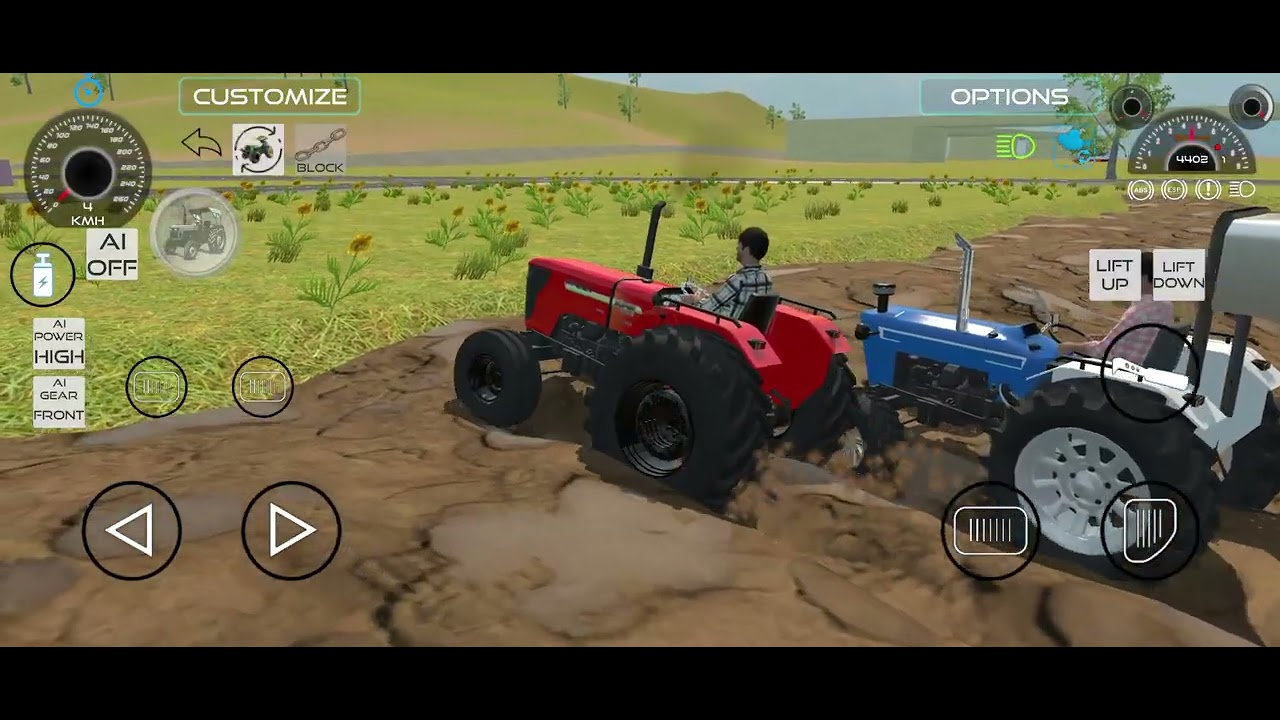 Yaar, aaj truck, tractor, aur JCB sab keechad mein phas gaye! Bada mazaa aaya bhai! 😂