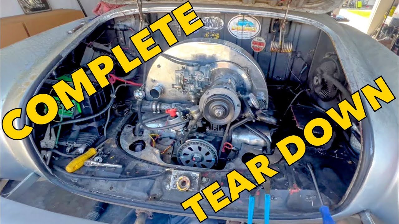 1600cc VW Engine / Complete Tear Down