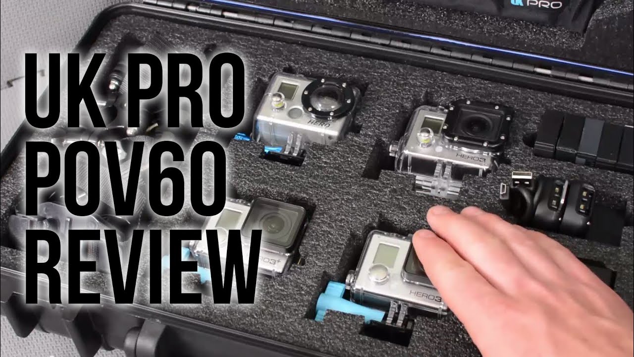 UK Pro POV 60 - 4 GoPro Waterproof Case