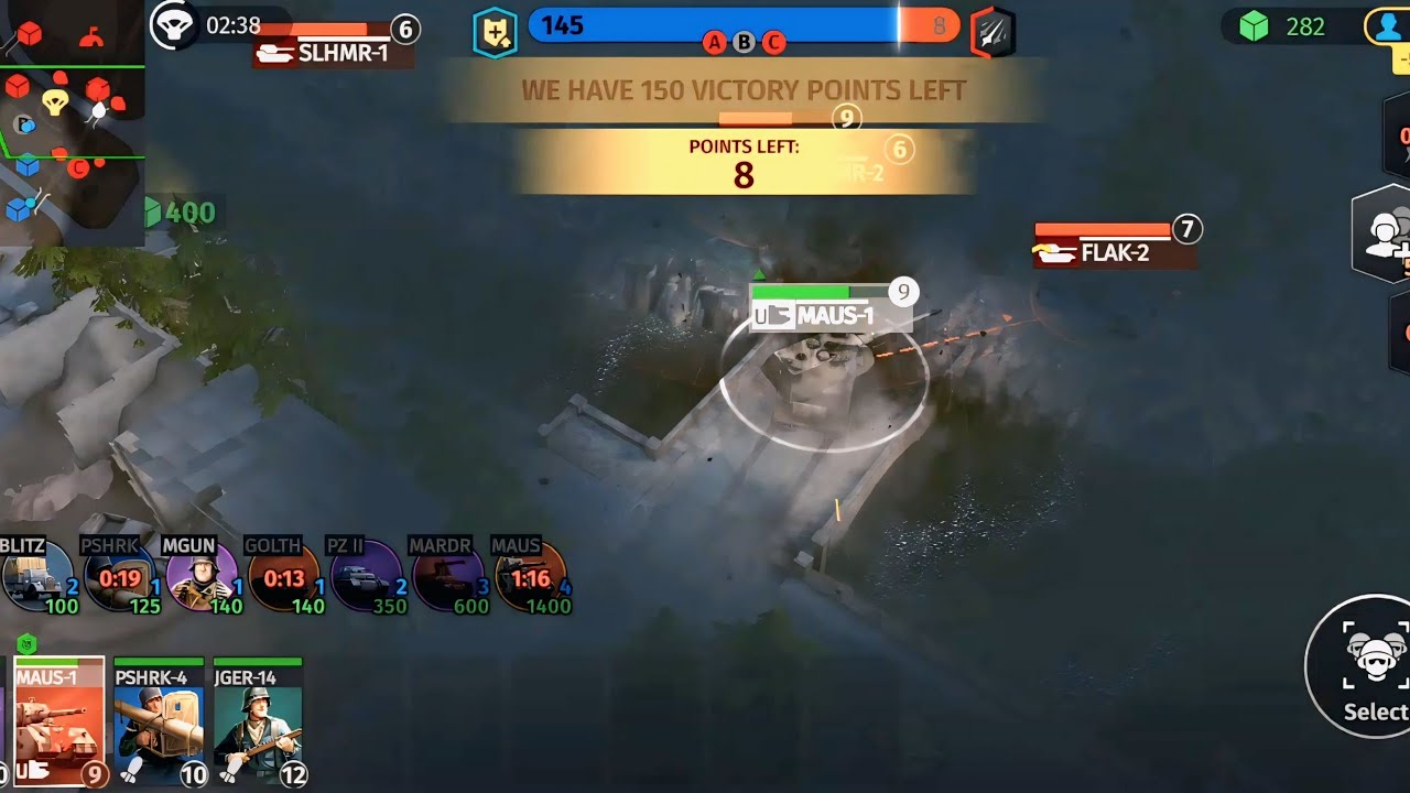 Wwa rts Germany gameplay 2vs2 play with very good ai teammate