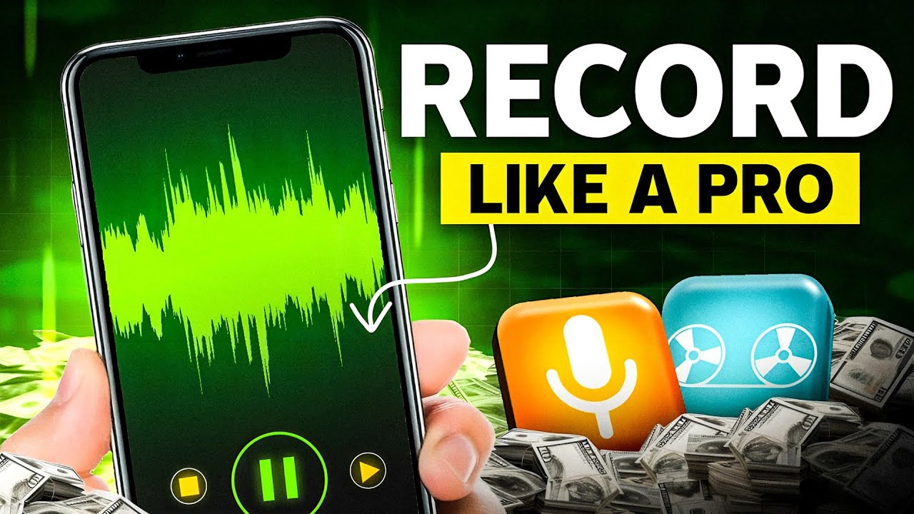 How to Record & Edit Professional VOICE-OVER  on Your Mobile!! ( 🤫 No Studio Needed ) 