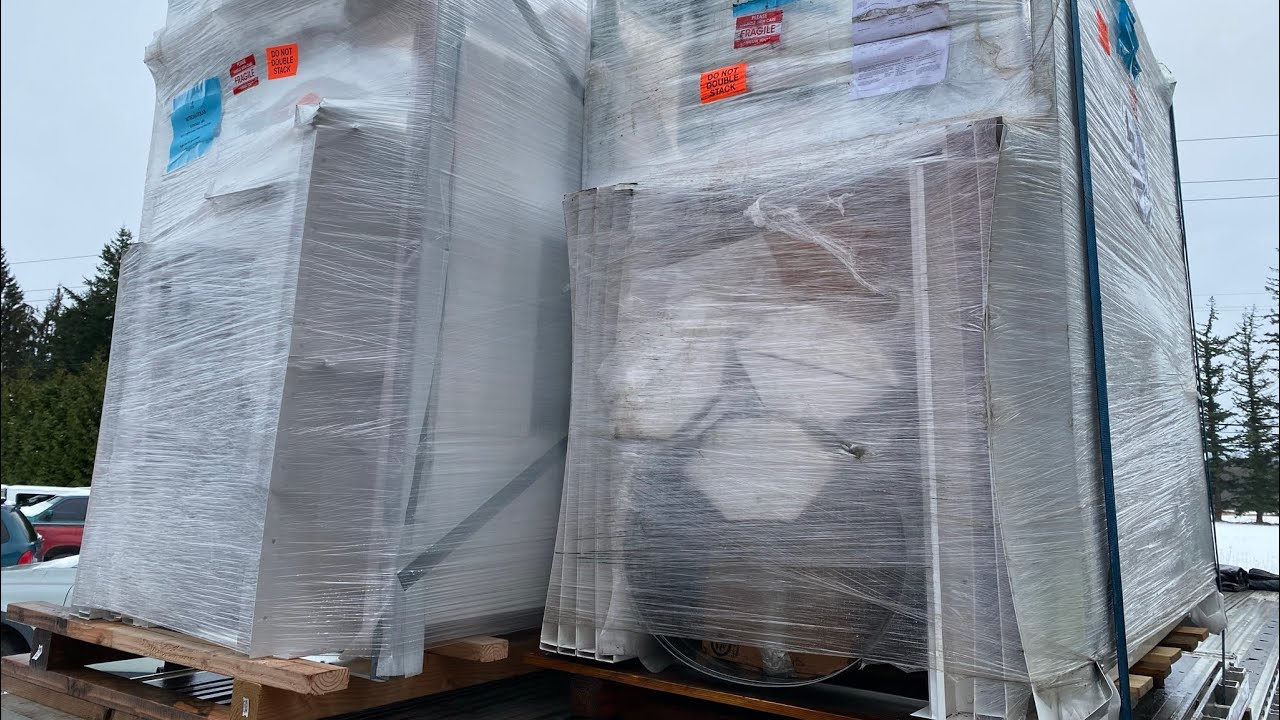 NEW spray booth delivery | M-tek spray booth | Part 2