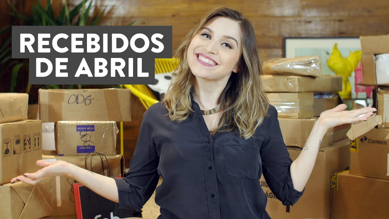 Recebidos de Abril - Por Lu Ferreira - Chata de Galocha