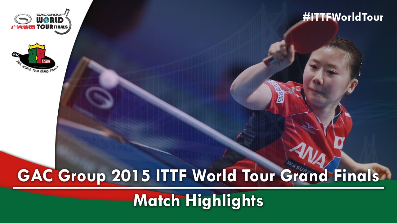 2015 World Tour Grand Finals Highlights: FUKUHARA Ai vs WAKAMIYA Misako (R16)