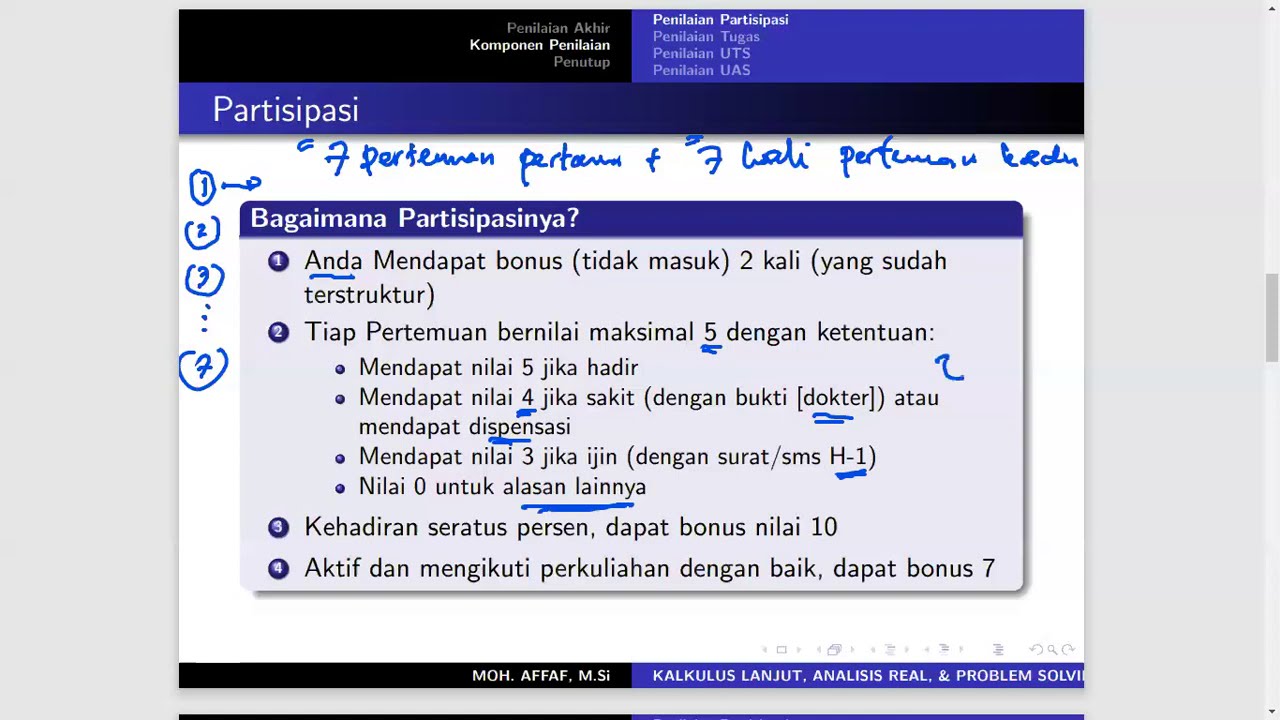 Bagaimana sih caranya untuk memperoleh nilai A?