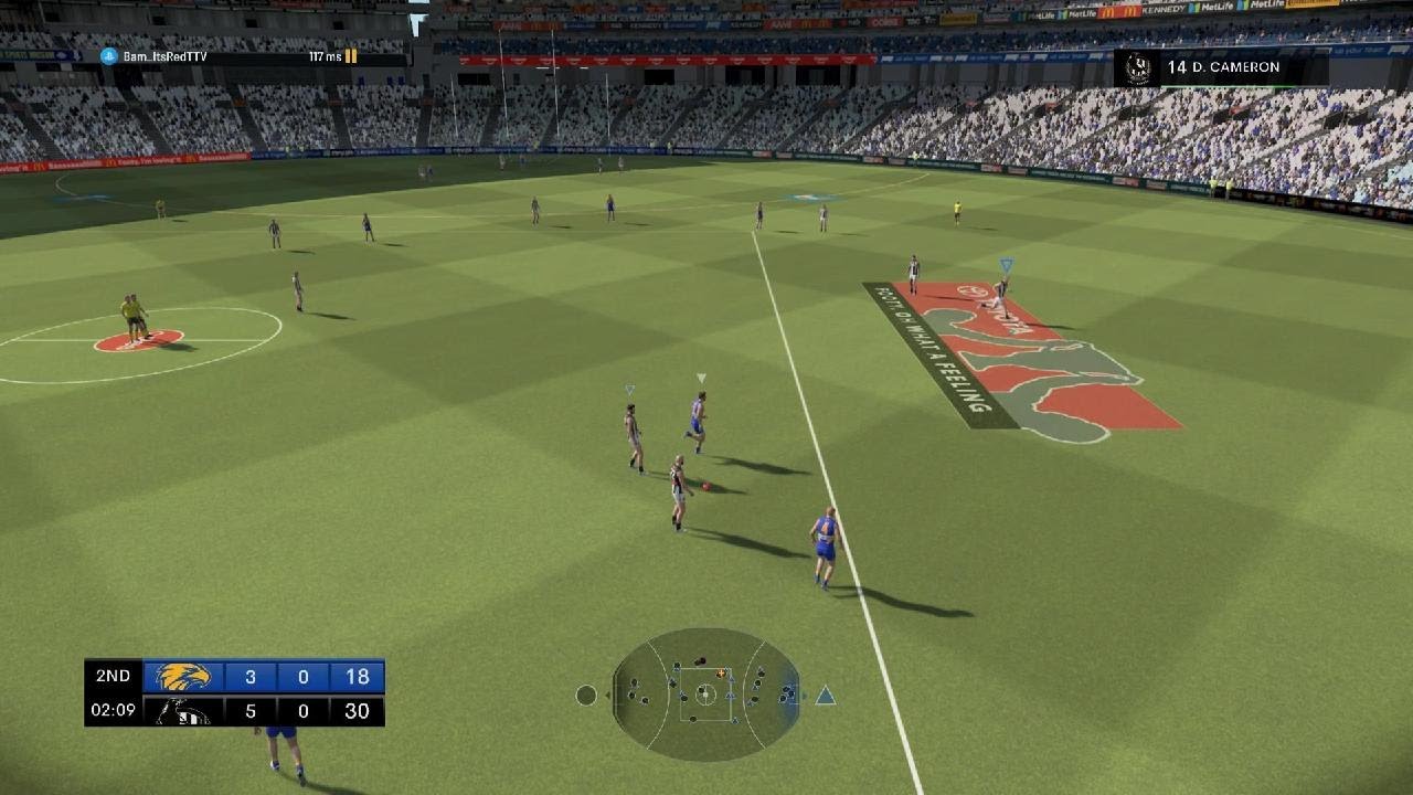 AFL 23 Soccer Glitch THIS GAME IS BROKEN