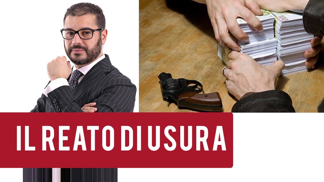 Il reato di usura