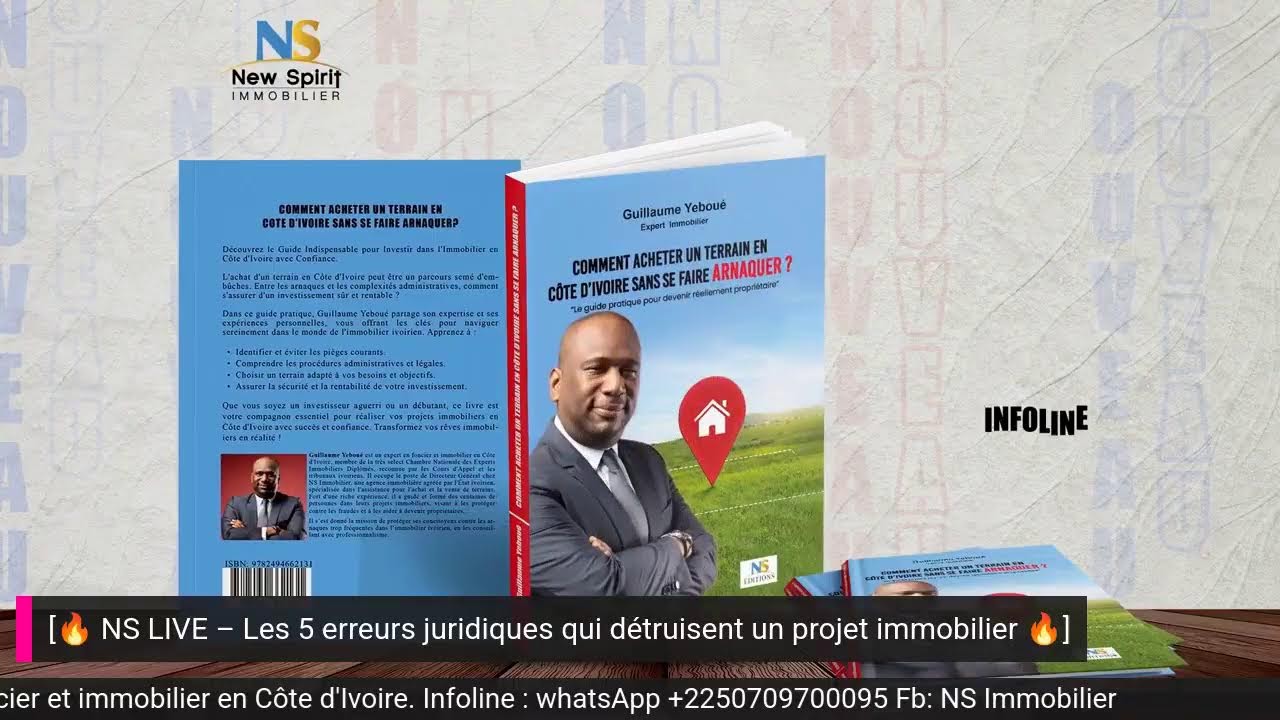 [🔥 NS LIVE – Les 5 erreurs juridiques qui détruisent un projet immobilier 🔥]